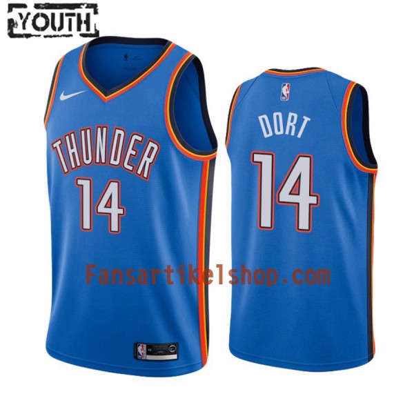 NBA Oklahoma City Thunder Trikot Luguentz Dort 14 Nike 2019-2020 Icon Edition Swingman - Kinder